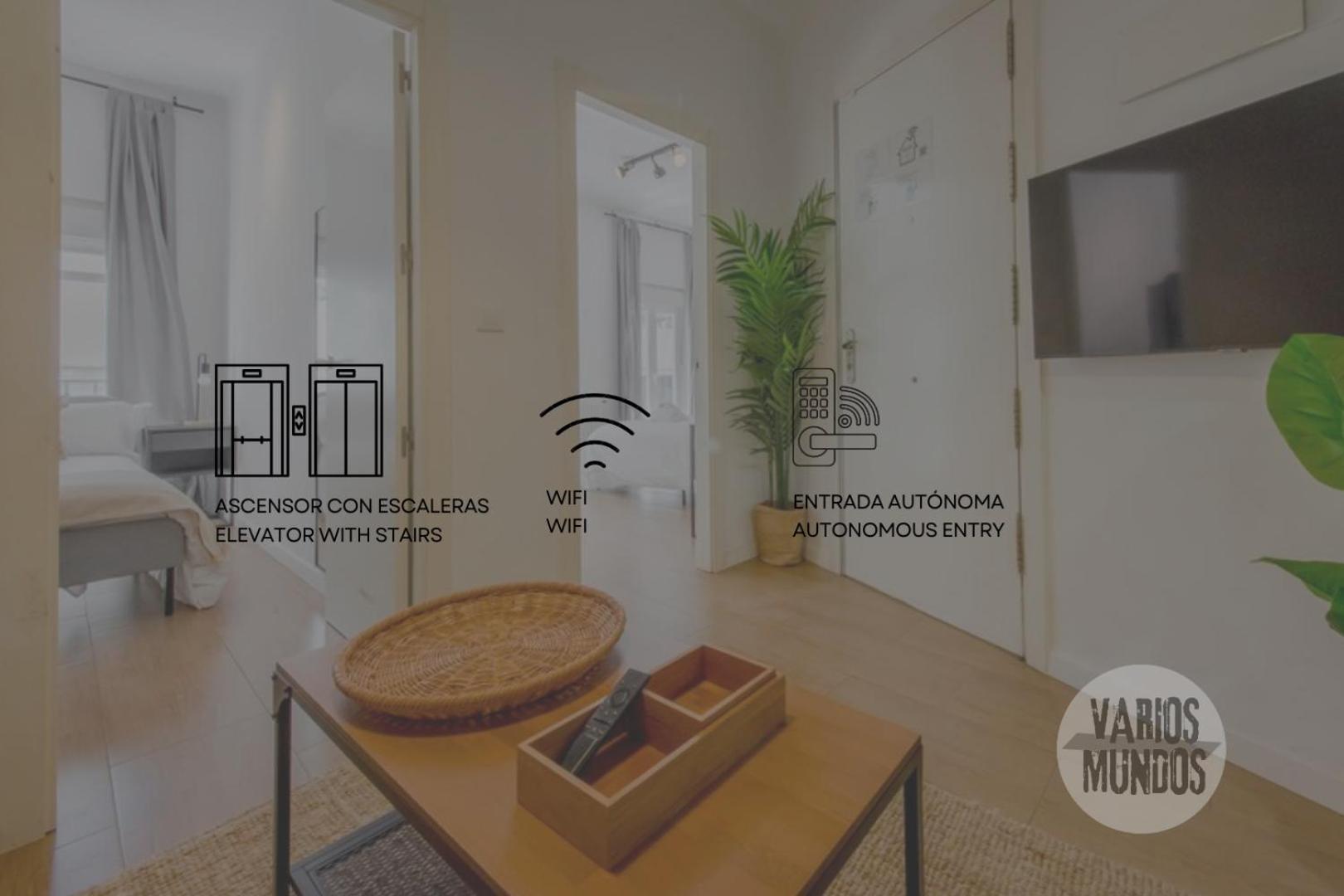 Stunning Apt En La Gran Via-Centro De Madrid E2 Εξωτερικό φωτογραφία